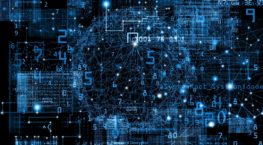 Data and network, abstract illustration.