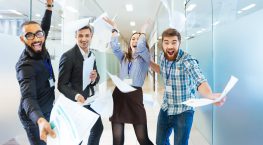 Service Desk Challenges: Find, Keep, and Motivate Your Staff -happy staff
